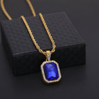 Hip-Hop Mini Diamond Pendant Necklace by nowadaysfashion