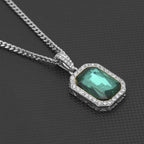Hip-Hop Mini Diamond Pendant Necklace by nowadaysfashion