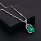 Hip-Hop Mini Diamond Pendant Necklace by nowadaysfashion