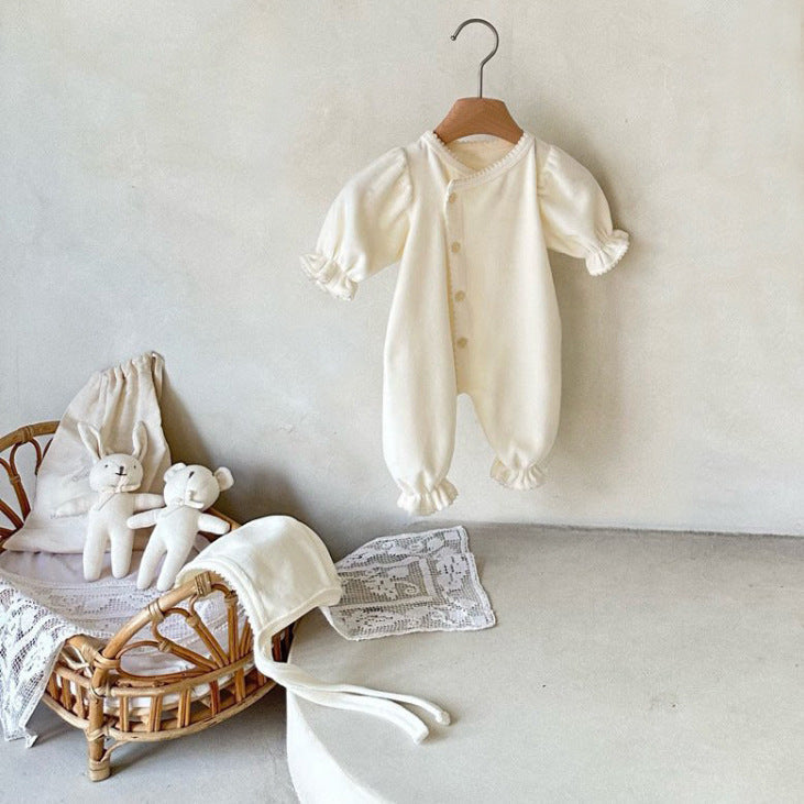 Long-style One-piece Romper With A Single Row Of Snaps For Babies by Baby Joy
