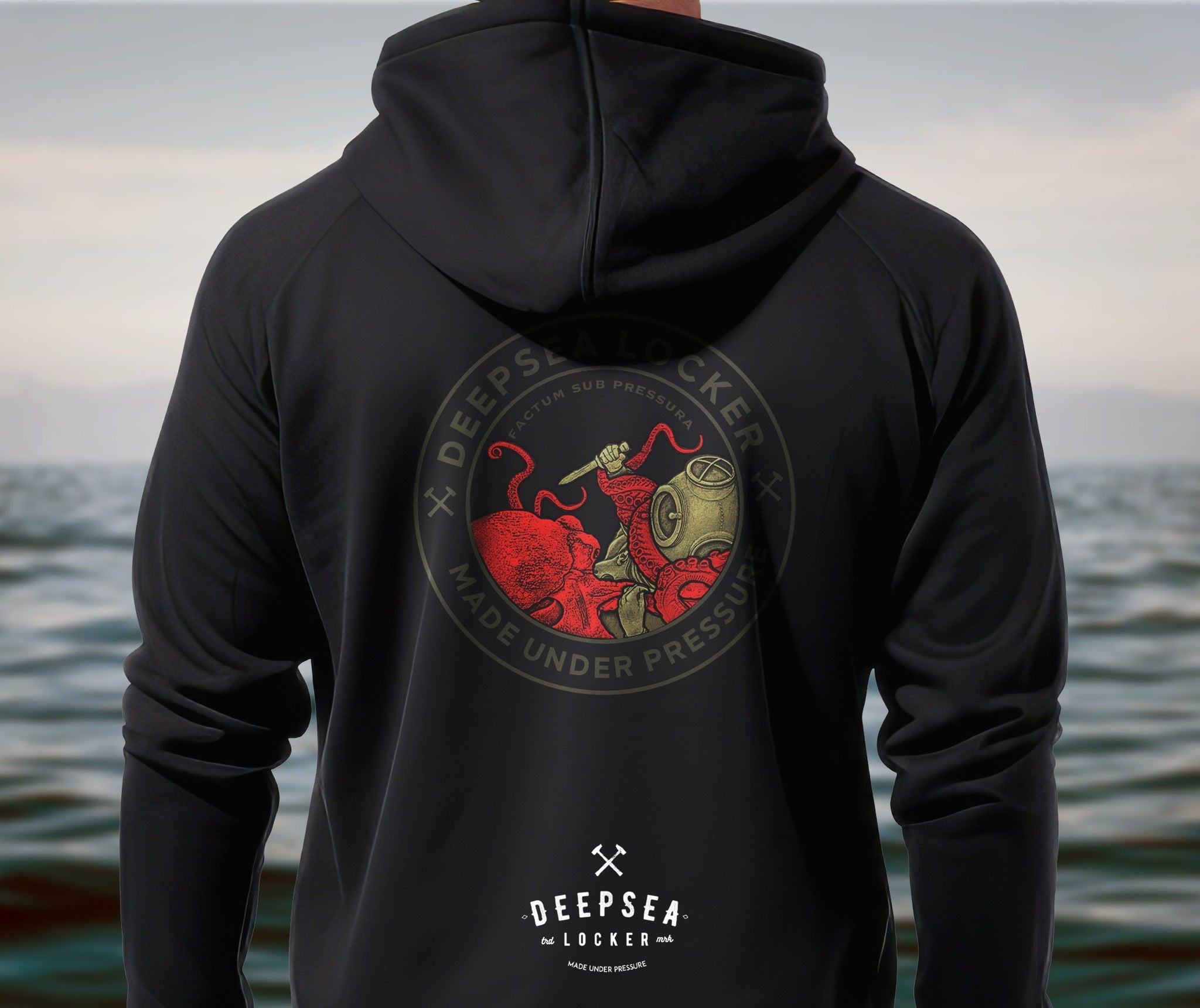 DEEPSEA Diver Zip hoodie by DeepSea Locker
