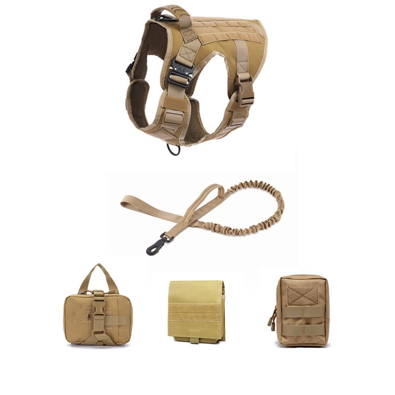 Tactical Dog Clothes Quick Disassembly Dog Vest Outdoor Pet Training Clothes by My Store