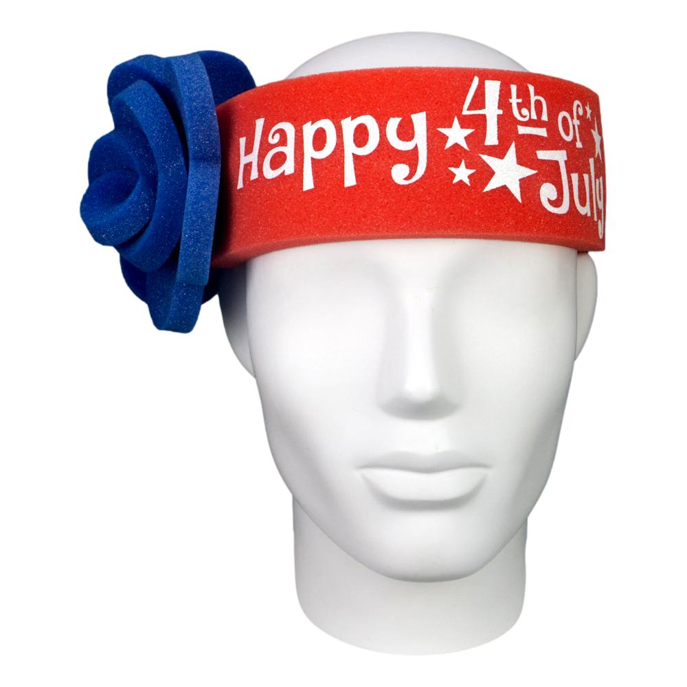 Patriotic Party Pack (20 Hats & 20 Headbands) by Foam Party Hats Inc