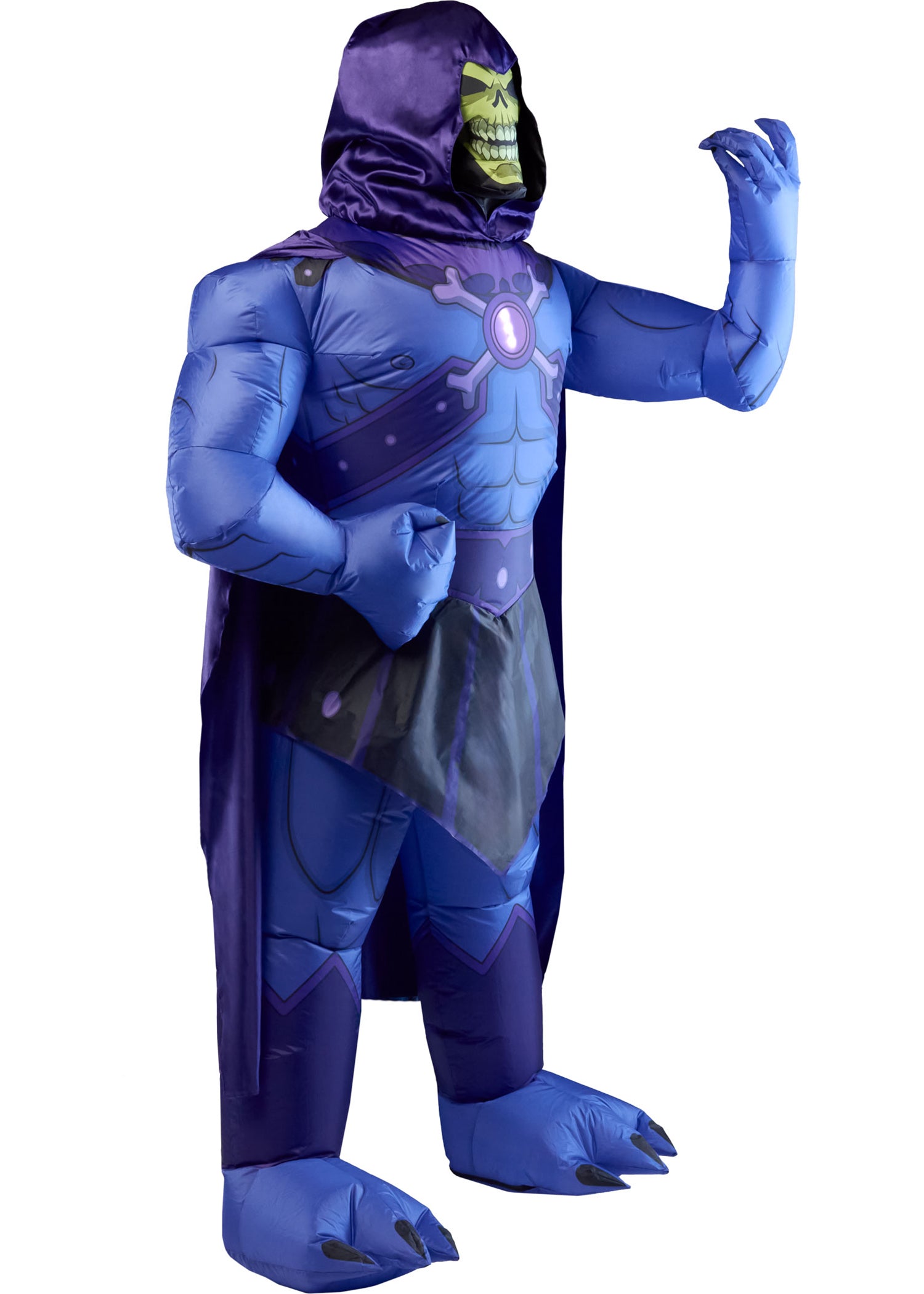 Skeletor 6ft Lawn Inflatable Halloween Yard Decor Outdoor by worldclasscostumes