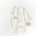 Pure Cotton Boneless Long-sleeve Baby Onesie by Baby Joy