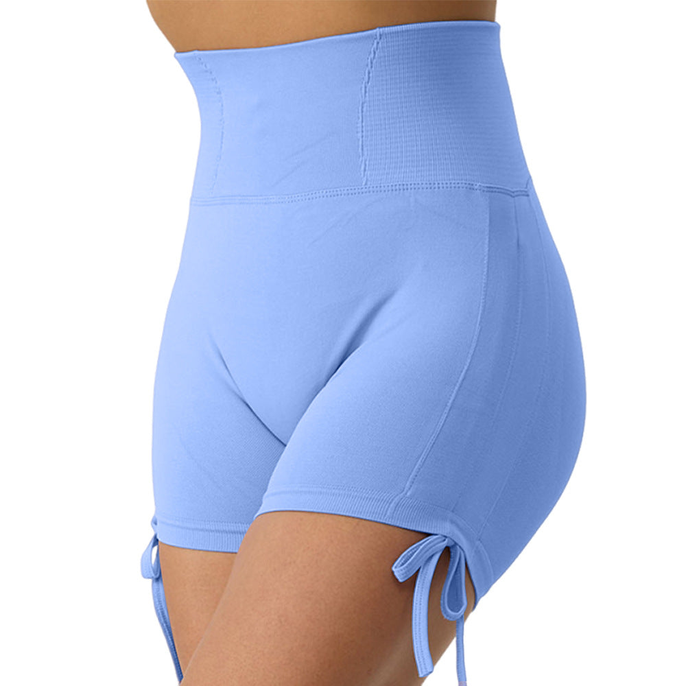 Seamless Peach-Butt High-Waist Yoga Pants – 3/4 Length Fitness Leggings for Women by FitiqueFit