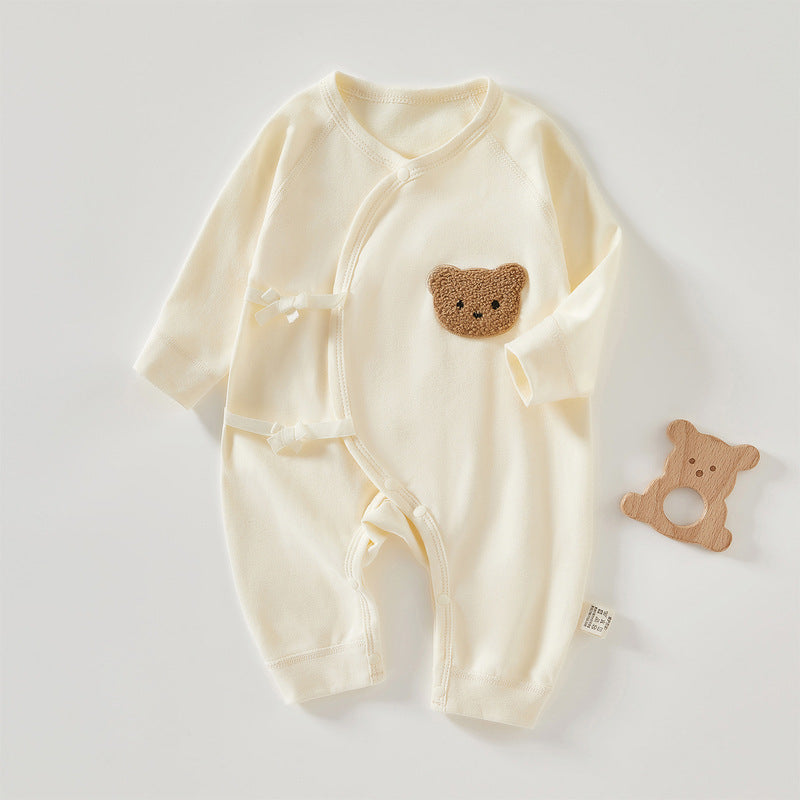 Pure Cotton Seamless Newborn Baby Clothes by Baby Joy