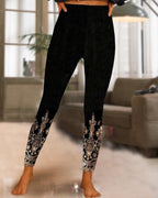 Hawaiian 3D Print Leggings Vol. 2 – Unisex Digital Print by FitiqueFit
