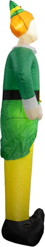Buddy The Elf Indoor/Outdoor Xmas Light Up Inflated Yard Holiday Decoration by TVStoreOnline