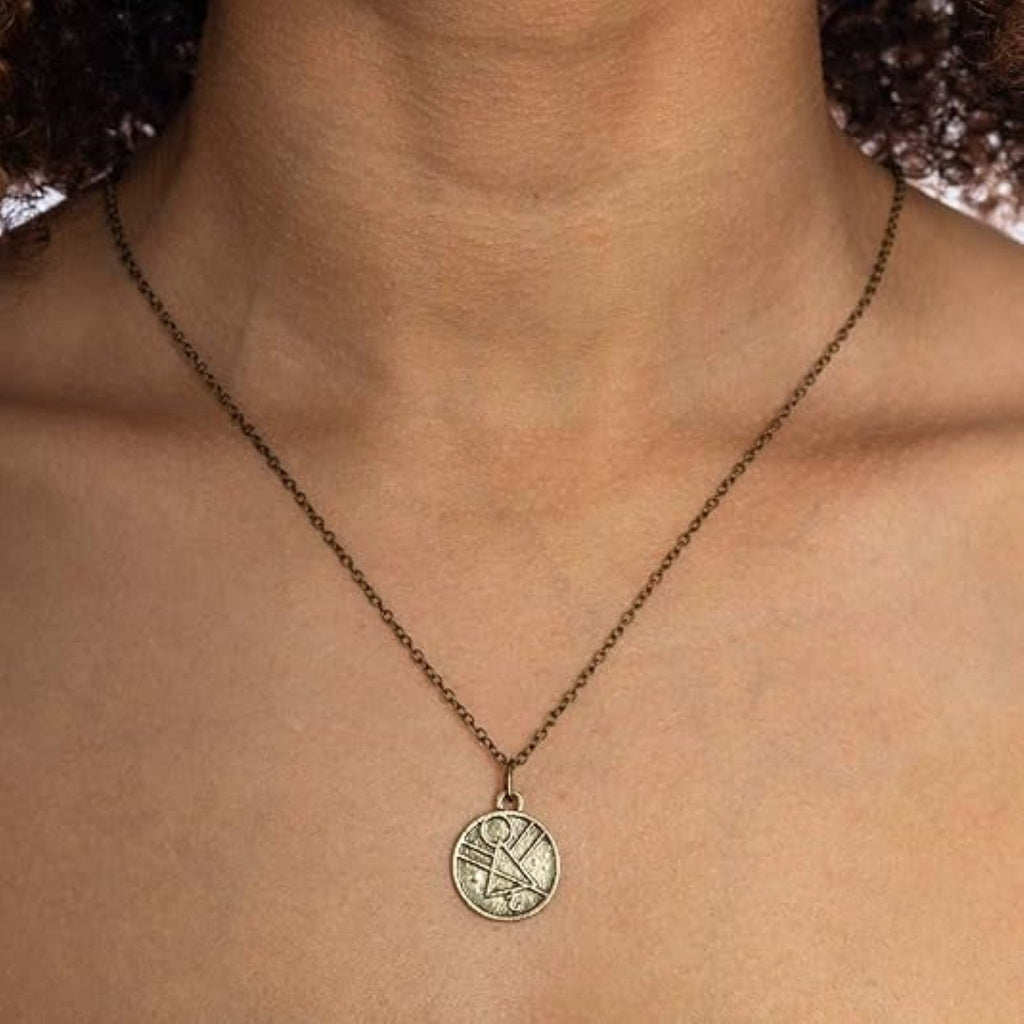Rune Symbol Pendant Necklace Halloween Cosplay Costume Accessory by TVStoreOnline