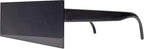 Retro Flat Top Vintage Mosaic Black Replica Halloween Cosplay Costume Glasses by TVStoreOnline
