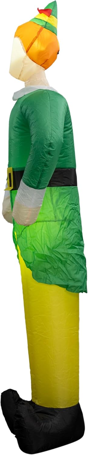 Buddy The Elf Indoor/Outdoor Xmas Light Up Inflated Yard Holiday Decoration by TVStoreOnline