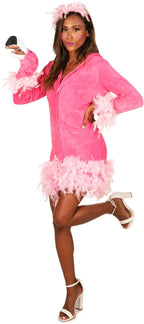 Deer Costume Dress - Women's Animal Halloween Outfit with Antlers and Crown by Lady Ros