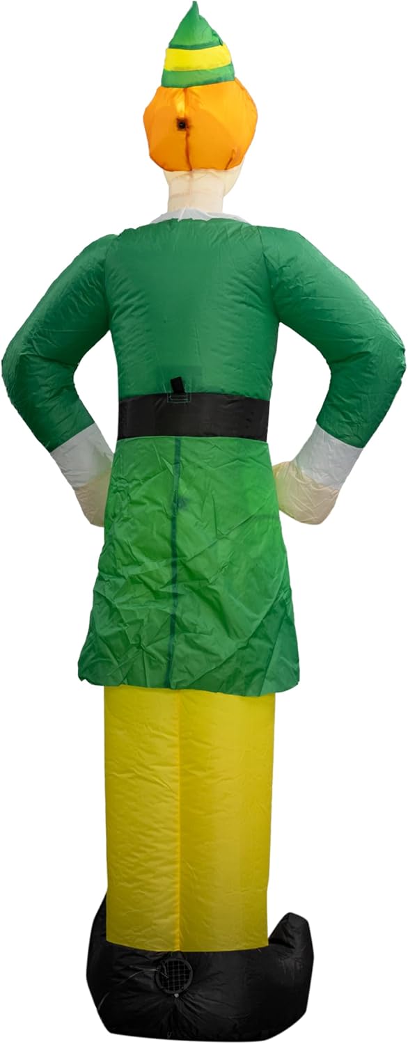 Buddy The Elf Indoor/Outdoor Xmas Light Up Inflated Yard Holiday Decoration by TVStoreOnline