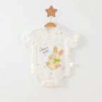 Simple Cartoon Print Summer Baby Rompers Girls Clothing by Baby Joy