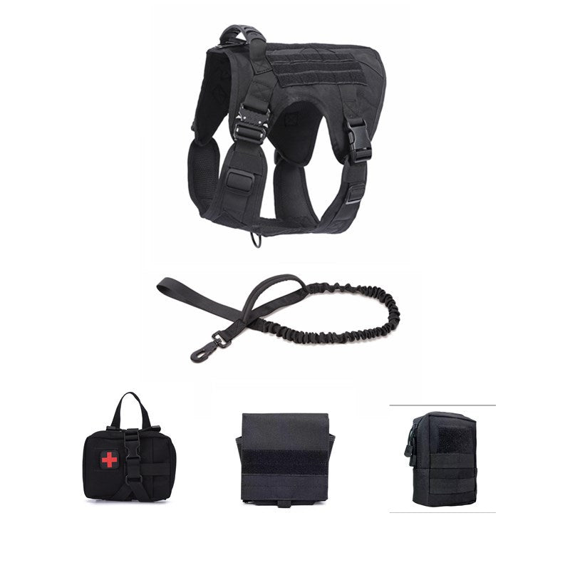 Tactical Dog Clothes Quick Disassembly Dog Vest Outdoor Pet Training Clothes by My Store