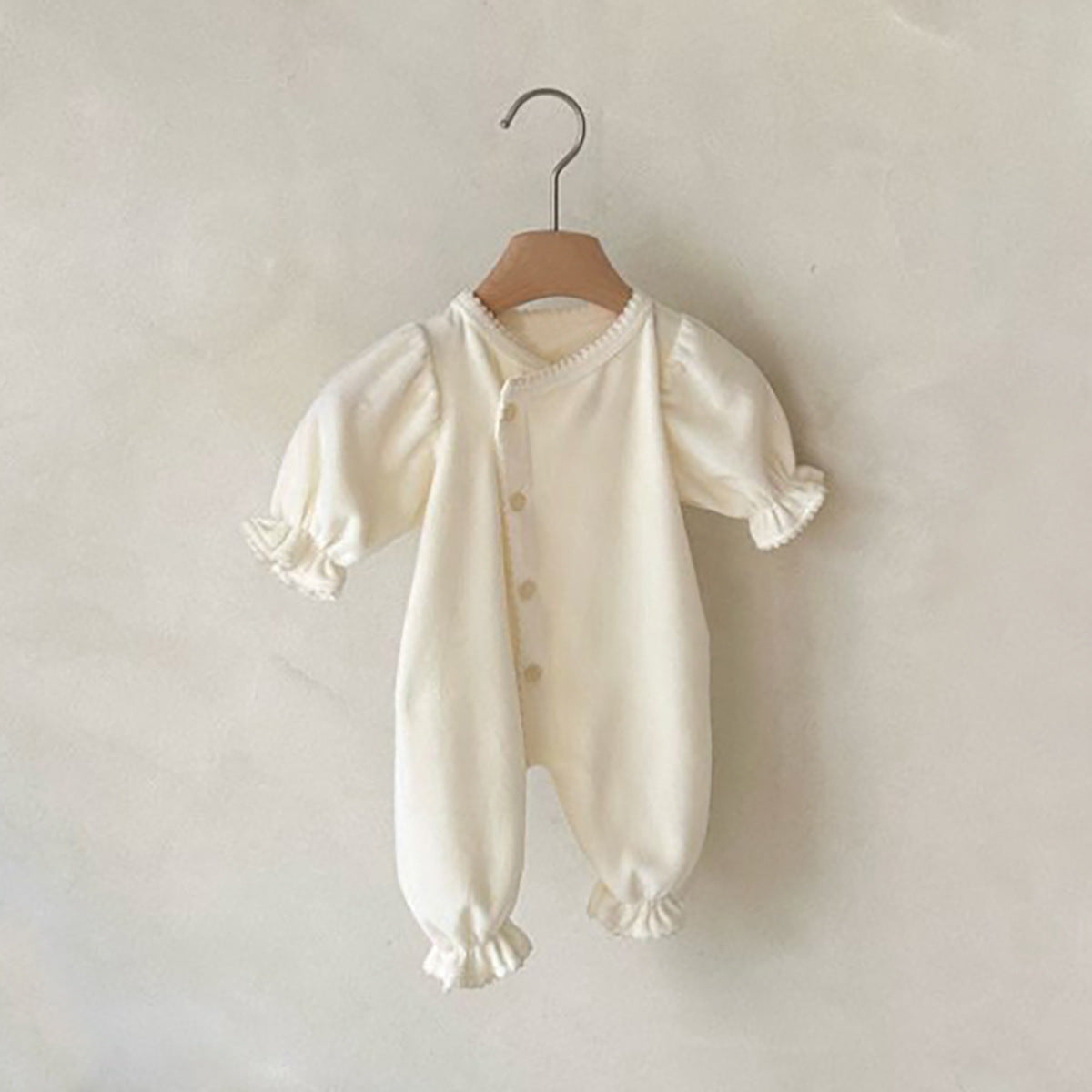Long-style One-piece Romper With A Single Row Of Snaps For Babies by Baby Joy