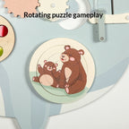 Kids Bedroom Busy Board Educational Wooden Toy by Baby Joy