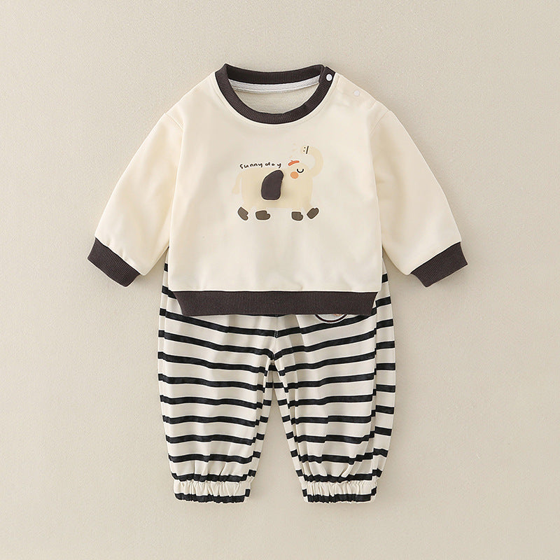 Pure Cotton Romper Set For Boys Cute Childrens Clothing Baby Boy Outfits by Baby Joy