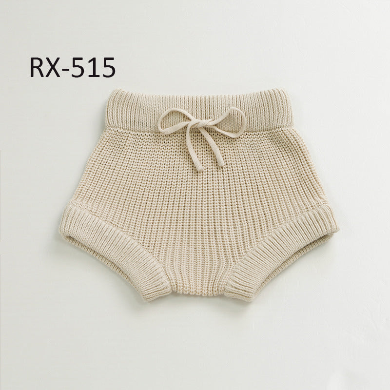 Baby Handmade Knitted Sweater And Shorts by Baby Joy