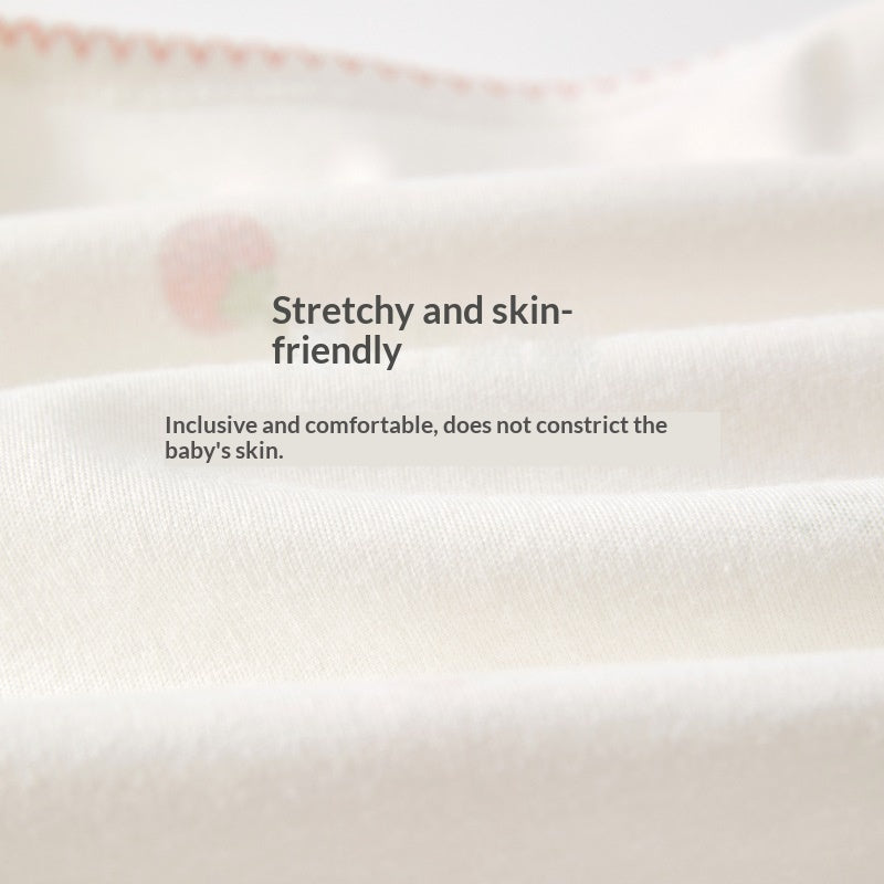 Pure Cotton Long-sleeve Baby Bodysuit by Baby Joy