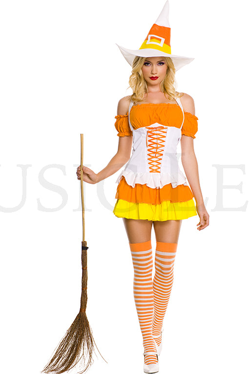 Witty Candy Corn Women Costume