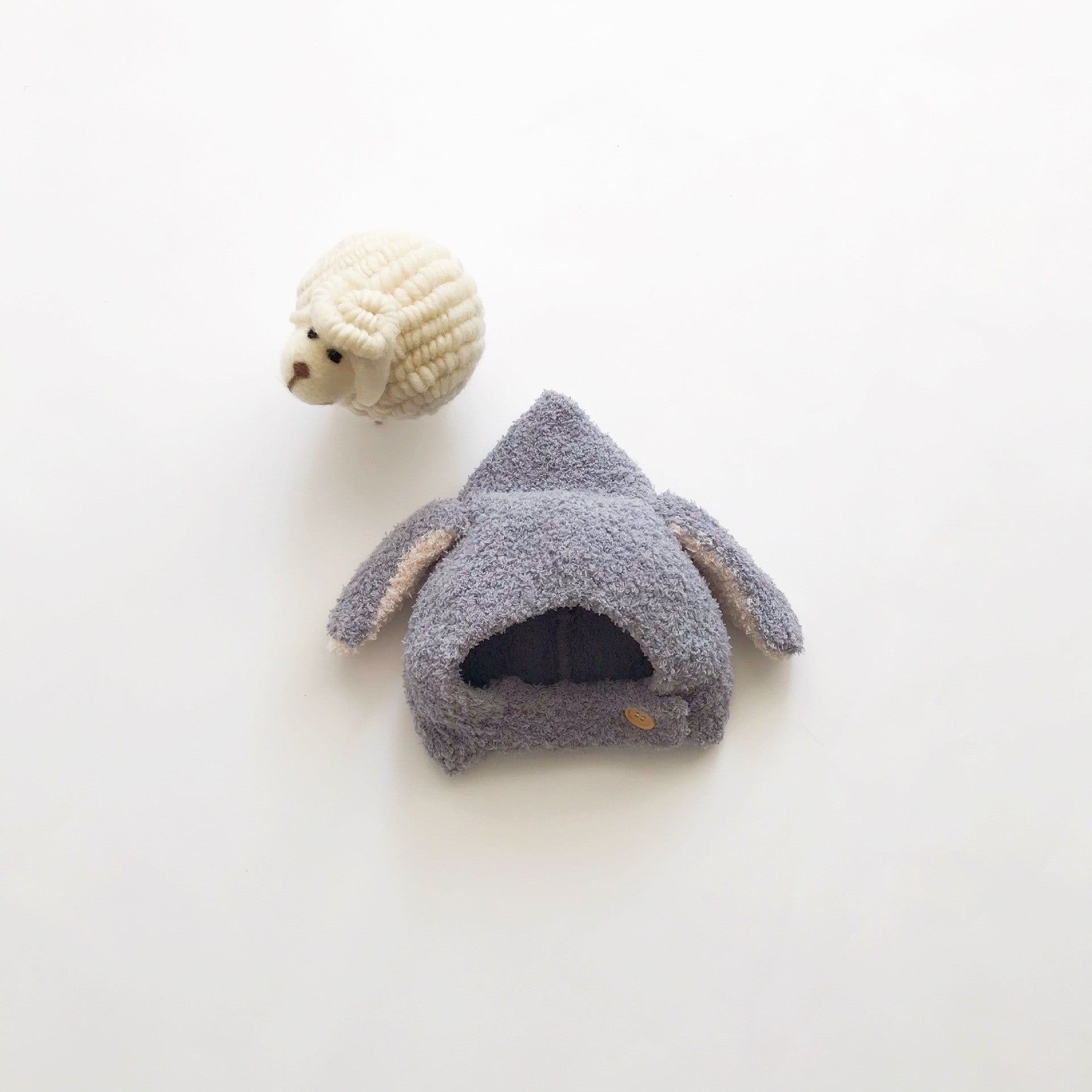 Fluffy Bunny-ear Fleece Earflap Hat For Babies And Toddlers by Baby Joy
