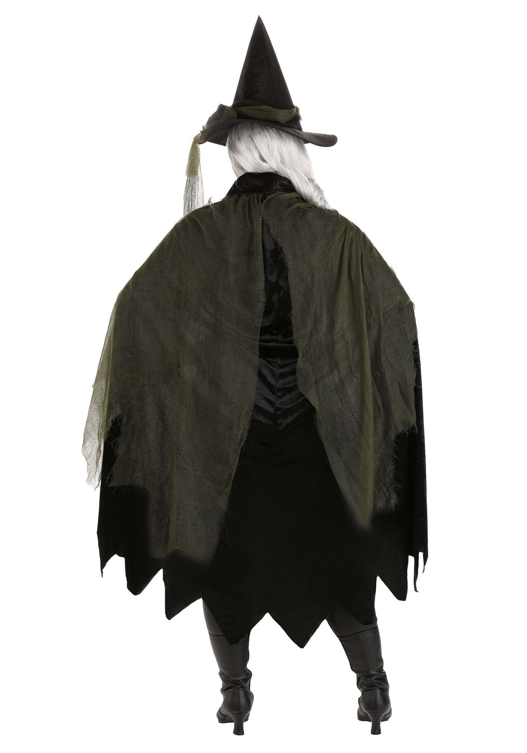 Cool Witch Costume - Women's Gothic Witch Outfit with Hat and Cape by Lady Ros
