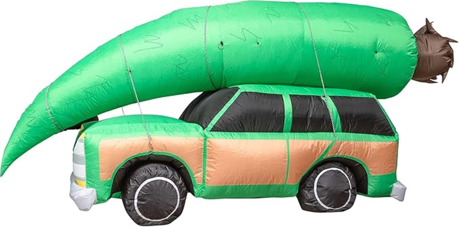 Xmas Vacation Movie Inflatable Indoor\Outdoor 6Ft Tall Car/Tree Christmas Decoration by TVStoreOnline