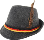 German Alpine Bavarian Oktoberfest Halloween Cosplay Costume Party Hat (3 Colors) by TVStoreOnline