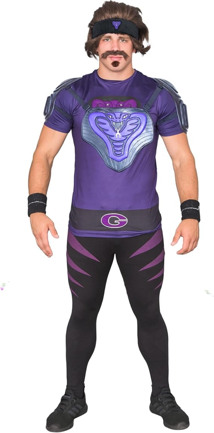 Purple Cobras Dodge Unisex Halloween Costume Cosplay Set by TVStoreOnline