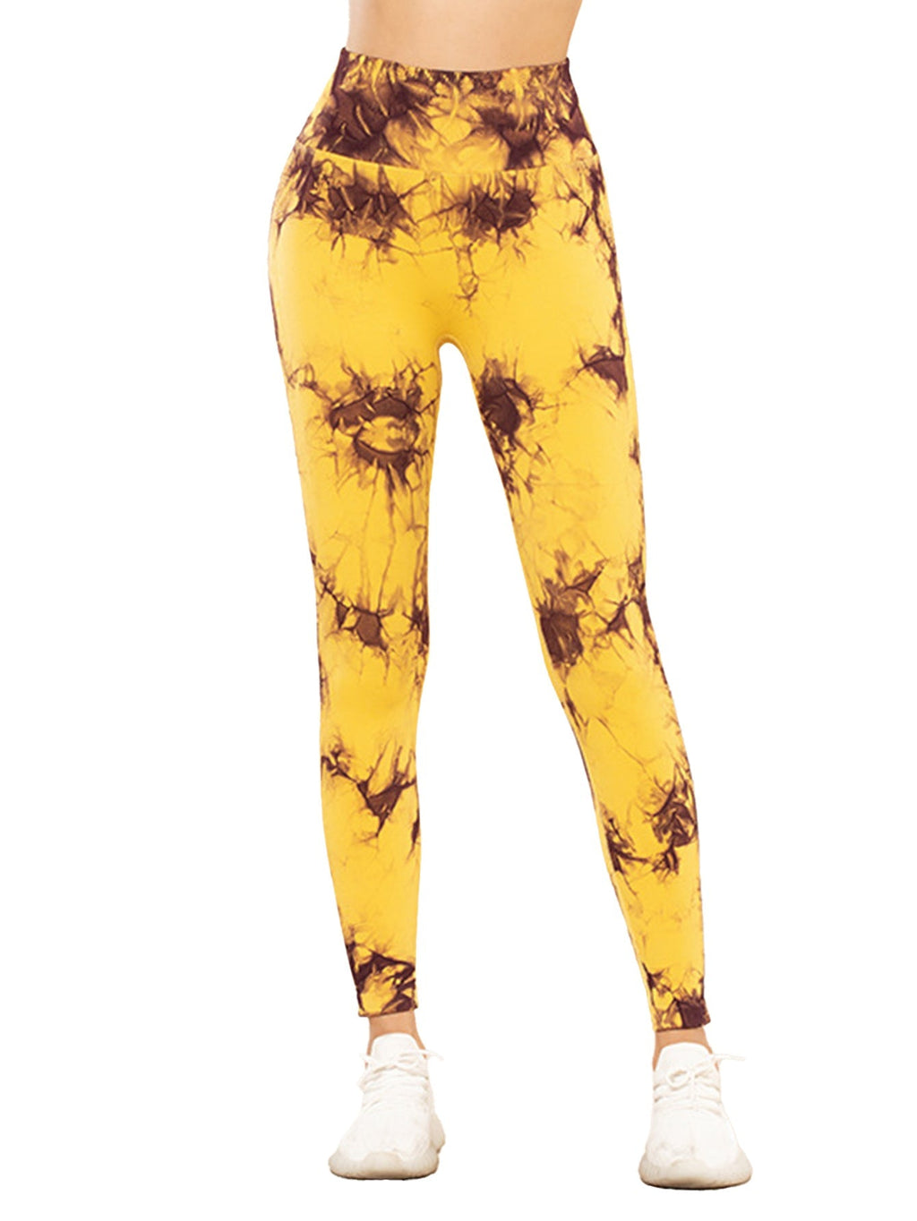 5-Pack Tie Dye Cut-Out Leggings by FitiqueFit