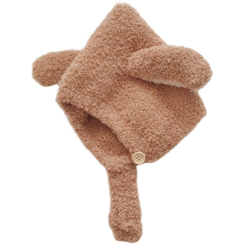 Fluffy Bunny-ear Fleece Earflap Hat For Babies And Toddlers by Baby Joy
