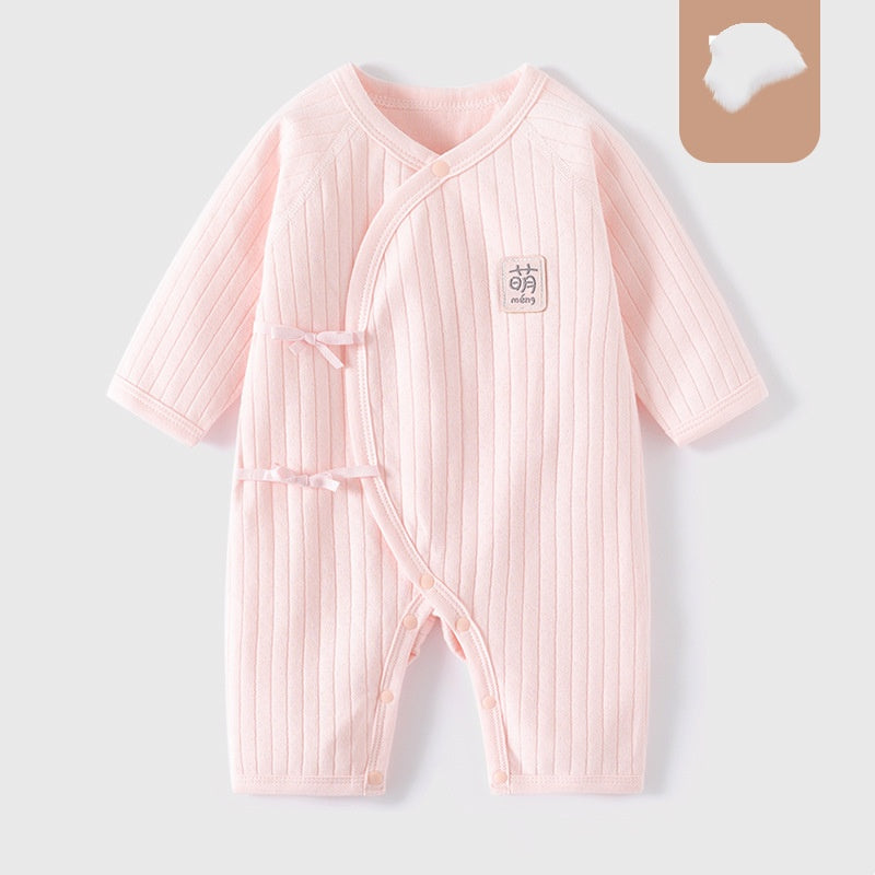 Newborn Baby Bodysuit Boneless Onesie Long Sleeves by Baby Joy