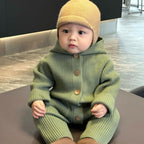 Baby Bodysuit Knitted Wool Warm Romper Long Crawling Suit Infant Clothes by Baby Joy