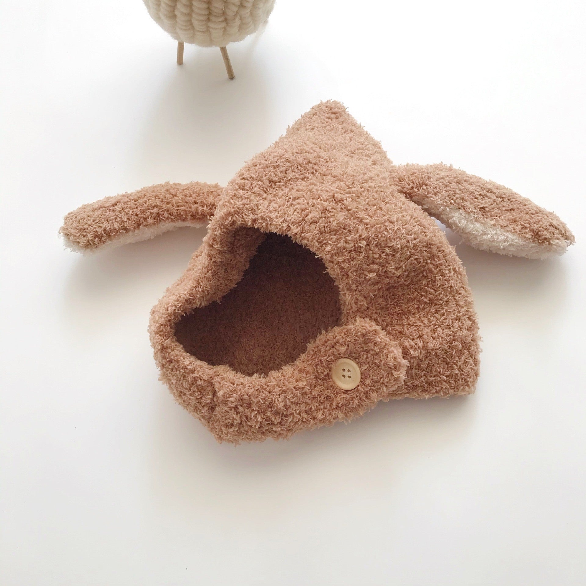 Fluffy Bunny-ear Fleece Earflap Hat For Babies And Toddlers by Baby Joy
