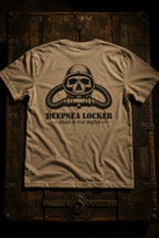 Dead In the Water™ Frogman Short-Sleeve Unisex T-Shirt by DeepSea Locker