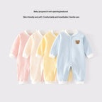 Infant Clothing Class A Pure Cotton Seamless Onesie Baby Pajamas Winter Underwear Crawling Suit by Baby Joy