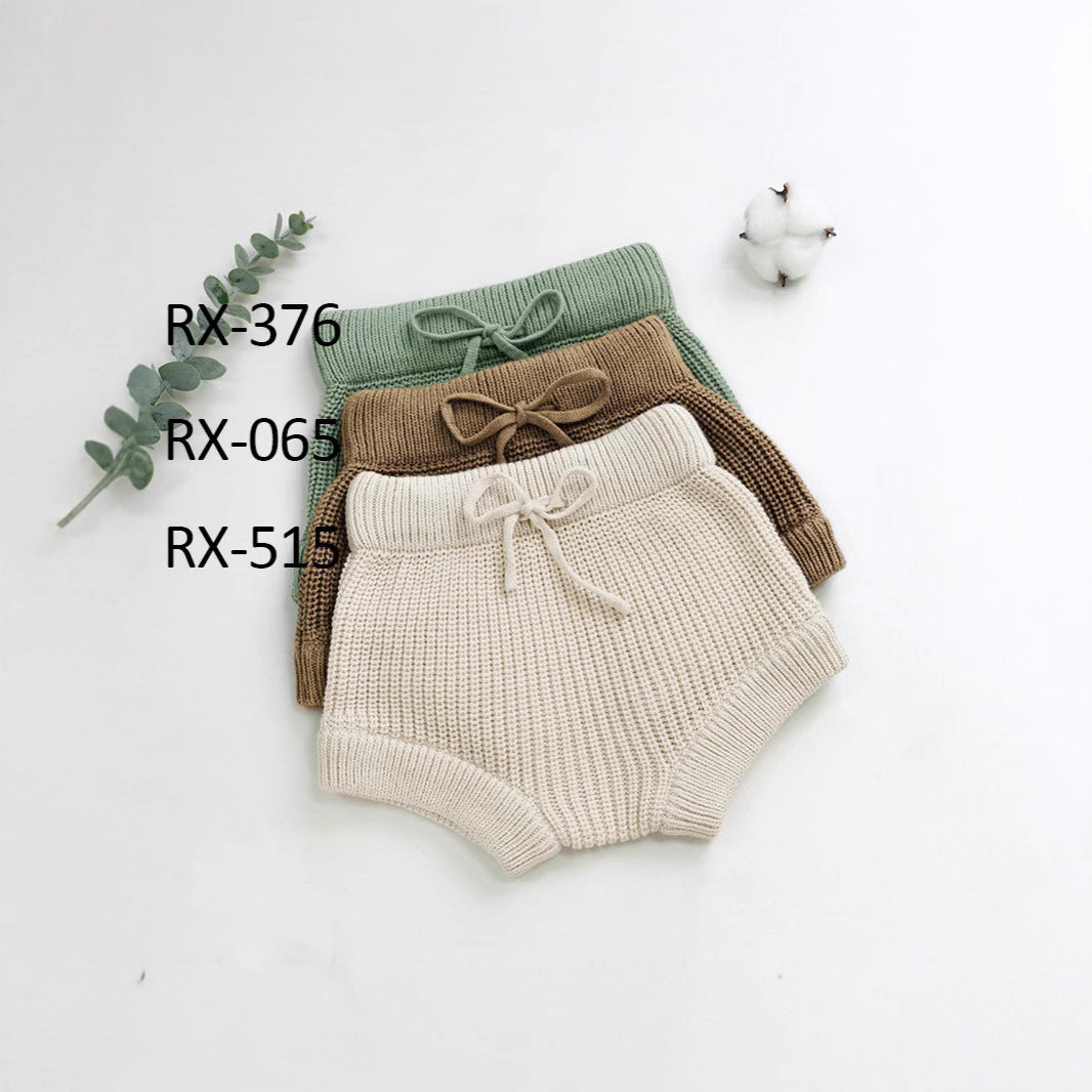 Baby Handmade Knitted Sweater And Shorts by Baby Joy