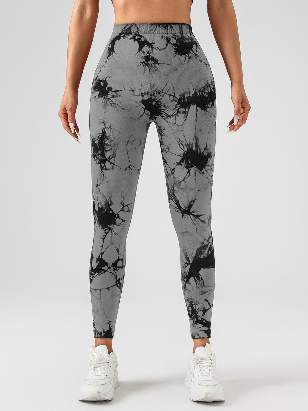 Tie-Dye Slimming Yoga Leggings – Butt Lifting Women's Yoga Pants by FitiqueFit