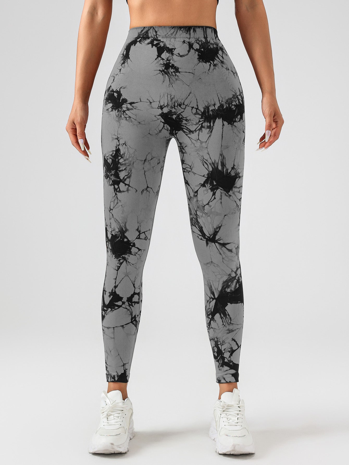 Tie-Dye Slimming Yoga Leggings – Butt Lifting Women's Yoga Pants by FitiqueFit