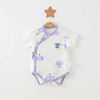 Simple Cartoon Print Summer Baby Rompers Girls Clothing by Baby Joy