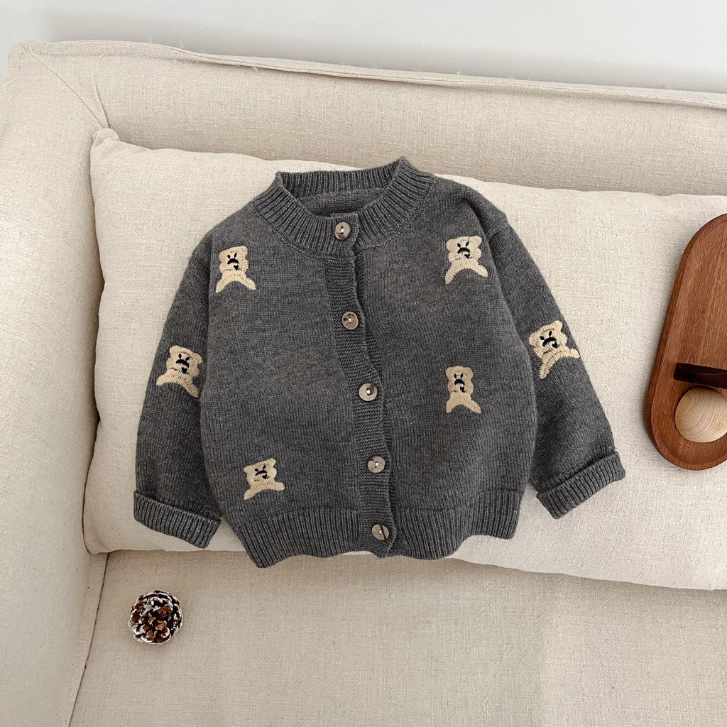 Autumn Fashion Knitted Cardigan Cute Kids Coat by Baby Joy