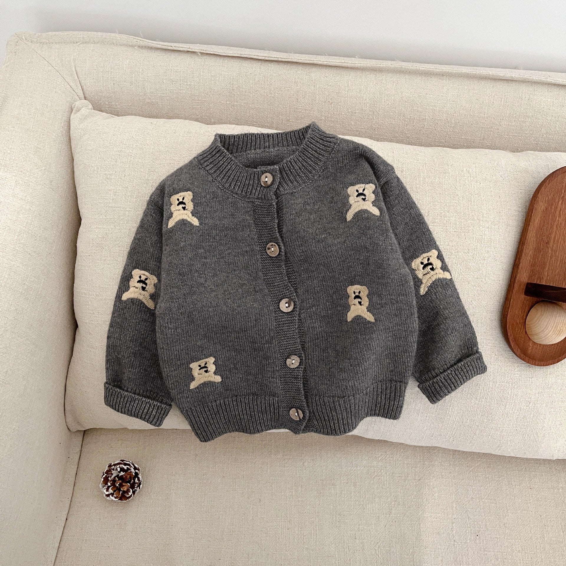Autumn Fashion Knitted Cardigan Cute Kids Coat by Baby Joy