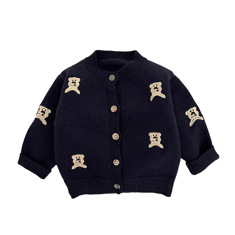 Autumn Fashion Knitted Cardigan Cute Kids Coat by Baby Joy