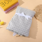 Soft Double-layered Thermal Blanket Textured Puffed Surface by Baby Joy