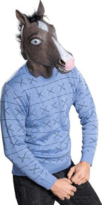 Funny Cartoon TV Series Jack Horse Guy Halloween Costume Cosplay Mask by TVStoreOnline