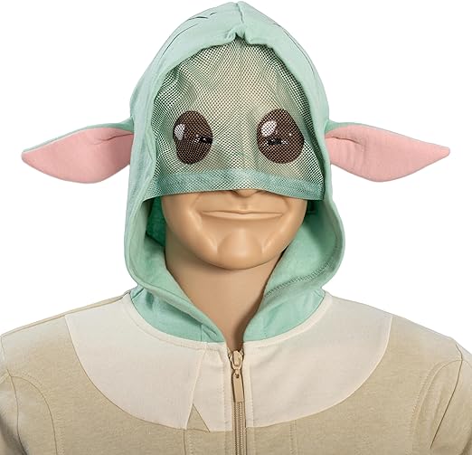 Star Wars Yoda Kids Boys Hoodie Mask with Ears by TVStoreOnline