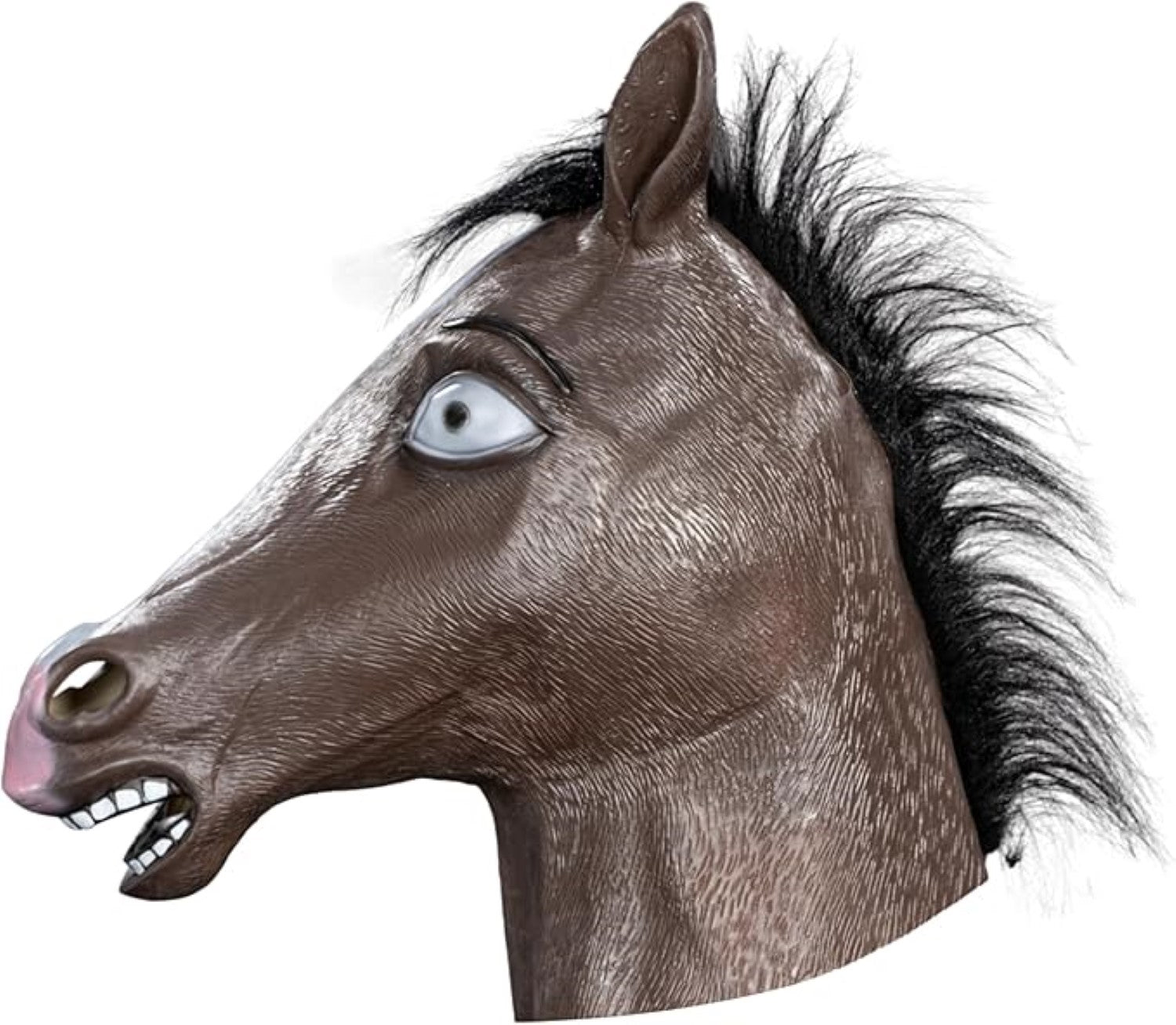 Funny Cartoon TV Series Jack Horse Guy Halloween Costume Cosplay Mask by TVStoreOnline