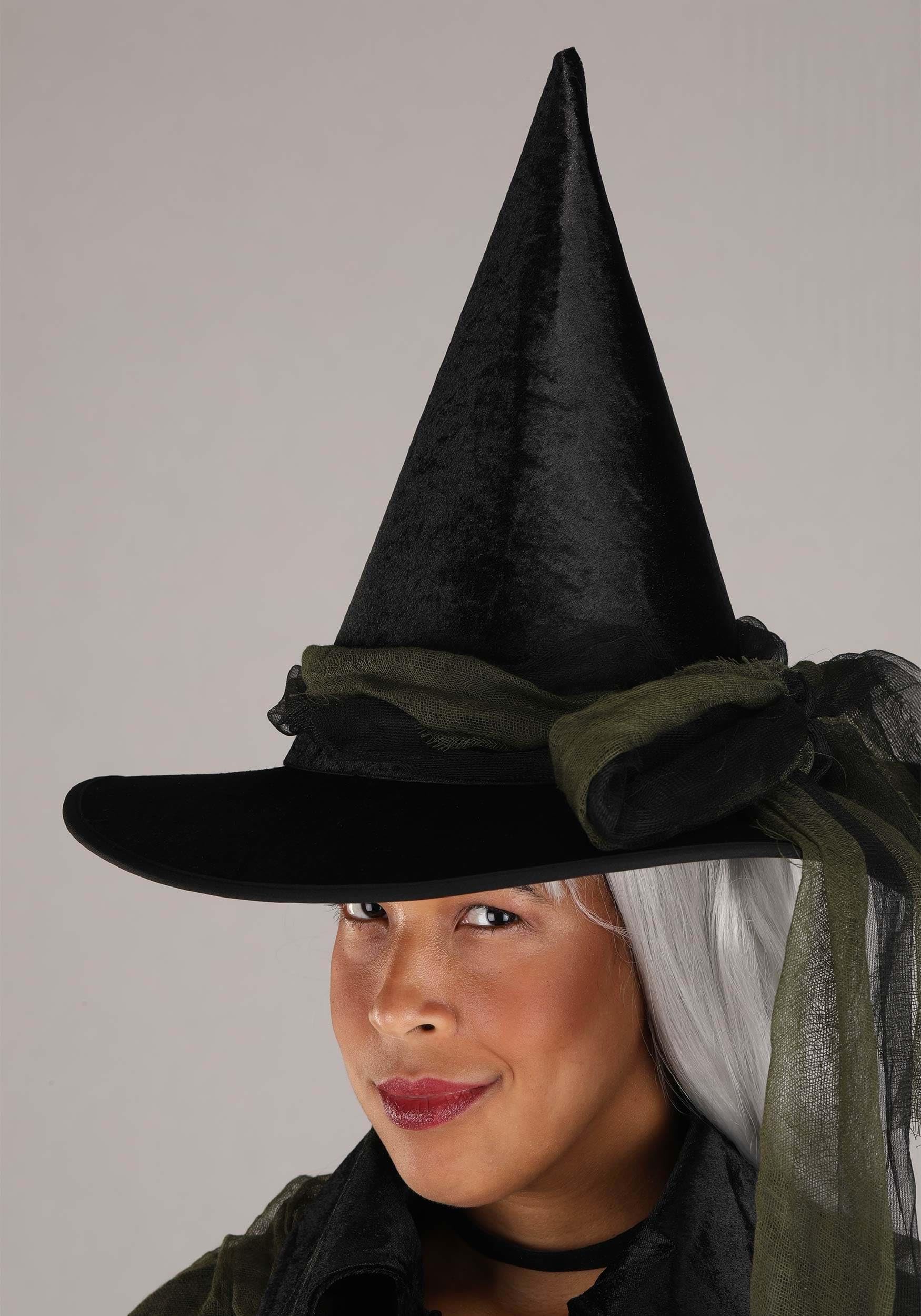 Cool Witch Costume - Women's Gothic Witch Outfit with Hat and Cape by Lady Ros